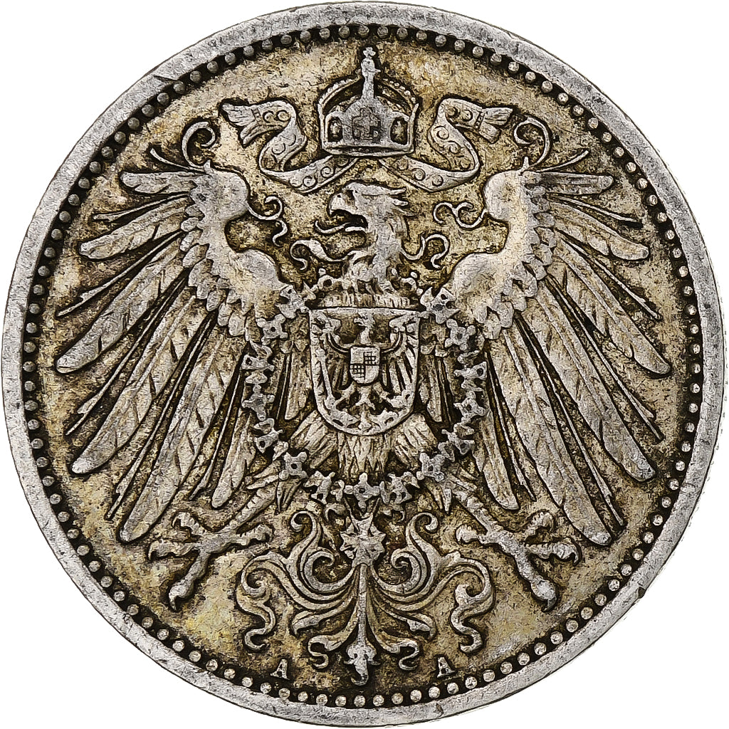 Moneda, ALEMANIA - IMPERIO, Wilhelm II, Mark, 1903, Berlin, MBC, Plata, KM:14