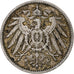 Moneda, ALEMANIA - IMPERIO, Wilhelm II, Mark, 1905, Berlin, BC+, Plata, KM:14