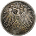 Moneda, ALEMANIA - IMPERIO, Wilhelm II, Mark, 1910, Hambourg, BC+, Plata, KM:14