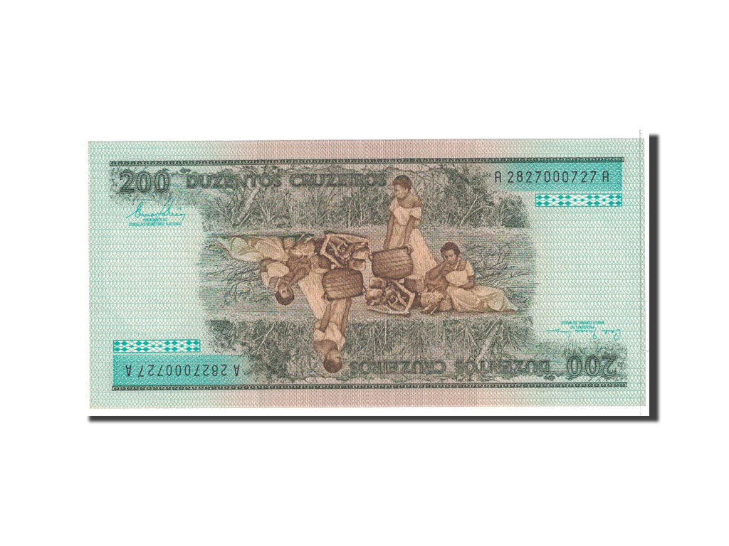 Banknote, Brazil, 200 Cruzeiros, 1981, Undated, KM:199a, UNC(65-70)