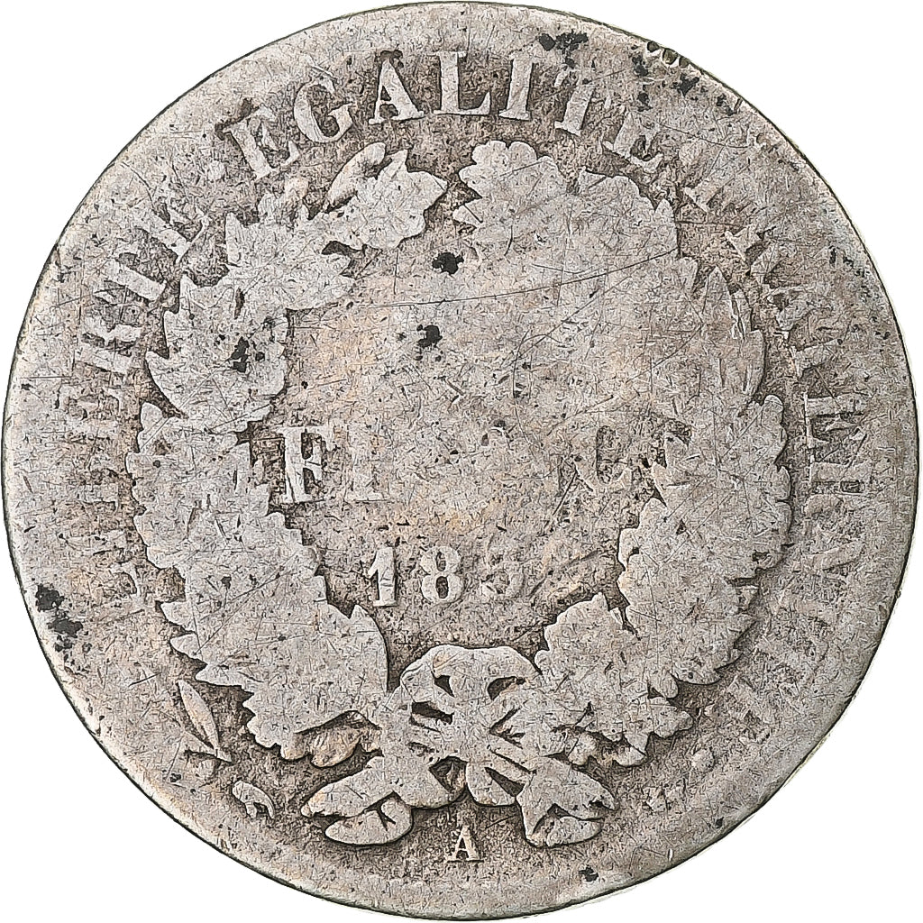 Moneta, Francia, Cérès, Franc, 1850, Paris, B, Argento, KM:759.1, Gadoury:457