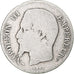 Moneta, Francia, Napoleon III, Franc, 1860, Paris, B, Argento, KM:779.1, Le