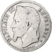 Munten, Frankrijk, Napoleon III, Franc, 1868, Paris, ZG+, Zilver, KM:806.1