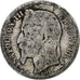 Moeda, França, Napoleon III, Franc, 1868, Strasbourg, Petit BB, F(12-15)