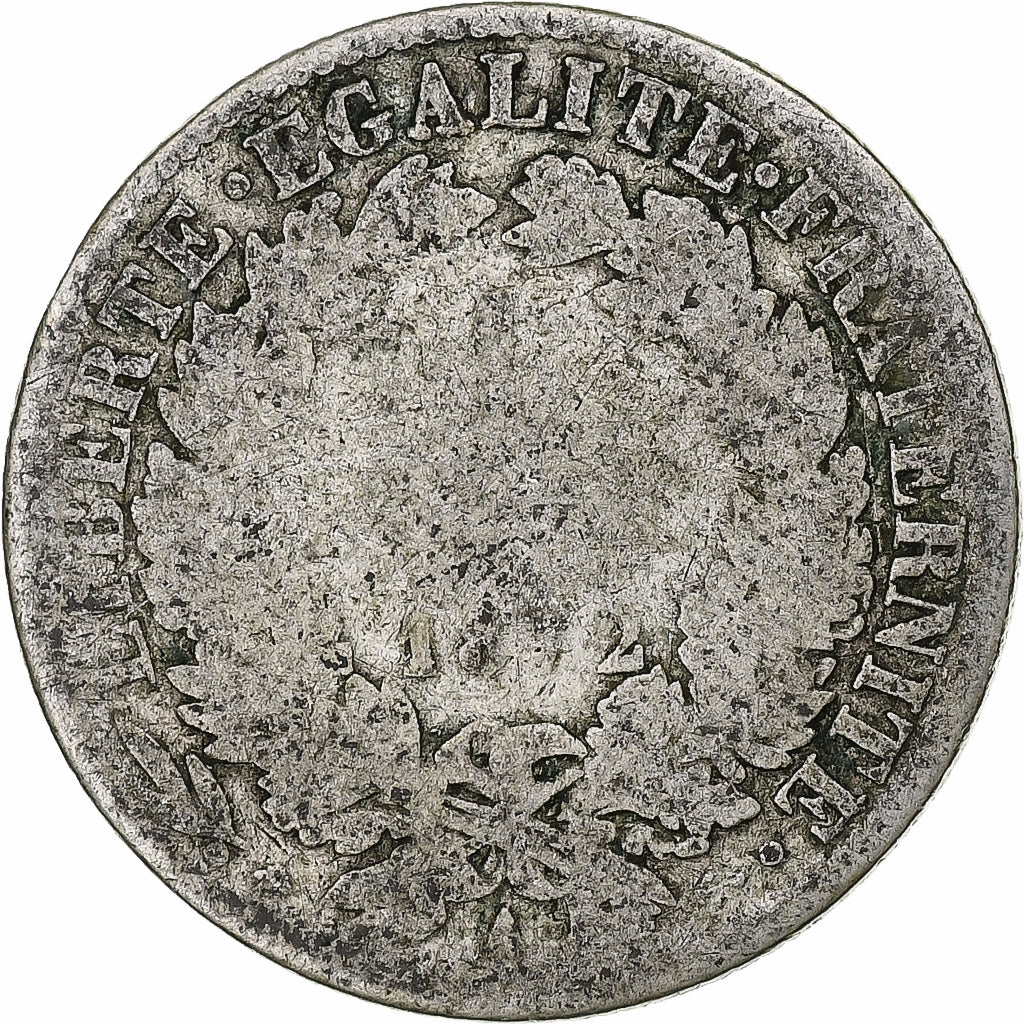 Münze, Frankreich, Cérès, Franc, 1872, Paris, SGE, Silber, KM:822.1