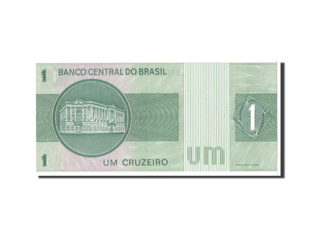 Banknote, Brazil, 1 Cruzeiro, 1972, Undated, KM:191Aa, UNC(65-70)