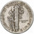 Stati Uniti, Mercury Dime, Dime, 1942, U.S. Mint, Denver, BB, Argento, KM:140