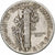 United States, Mercury Dime, Dime, 1942, U.S. Mint, Denver, EF(40-45), Silver