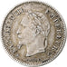 Francia, Napoleon III, 20 Centimes, 1867, Strasbourg, BB, Argento, KM:808.2, Le