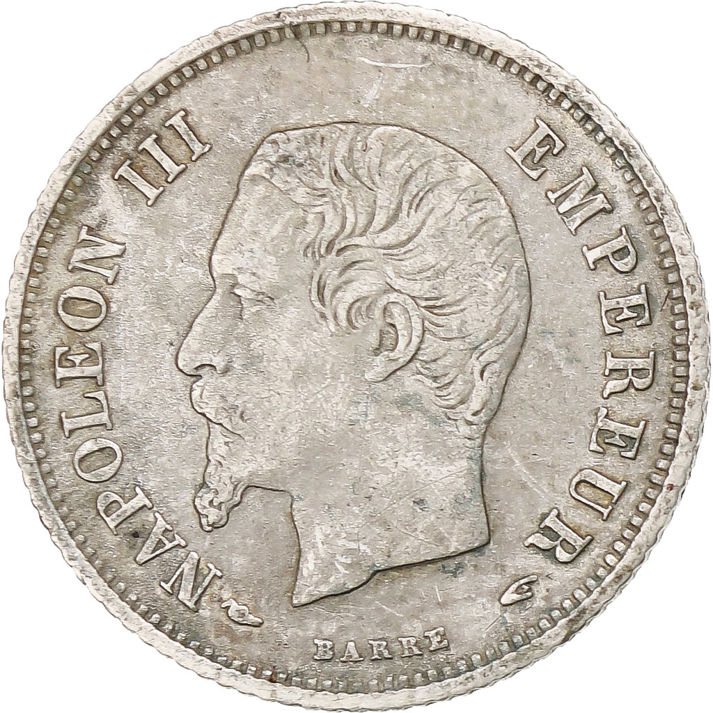 França, Napoleon III, Napoléon III, 20 Centimes, 1854, Paris, EF(40-45)