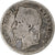 França, Napoleon III, 50 Centimes, 1864, Bordeaux, F(12-15), Prata, KM:814.3