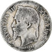 Frankrijk, Napoleon III, 50 Centimes, 1866, Paris, FR, Zilver, KM:814.1