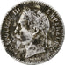França, Napoleon III, 50 Centimes, 1866, Strasbourg, VF(20-25), Prata