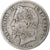 Francia, Napoleon III, 50 Centimes, 1867, Bordeaux, B+, Argento, KM:814.3