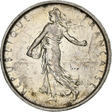 France, Semeuse, 5 Francs, 1967, Paris, AU(55-58), Silver, KM:926