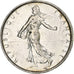 França, Semeuse, 5 Francs, 1967, Paris, AU(55-58), Prata, KM:926, Le