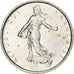France, Semeuse, 5 Francs, 1968, Paris, SPL, Argent, Gadoury:770, KM:926, Le