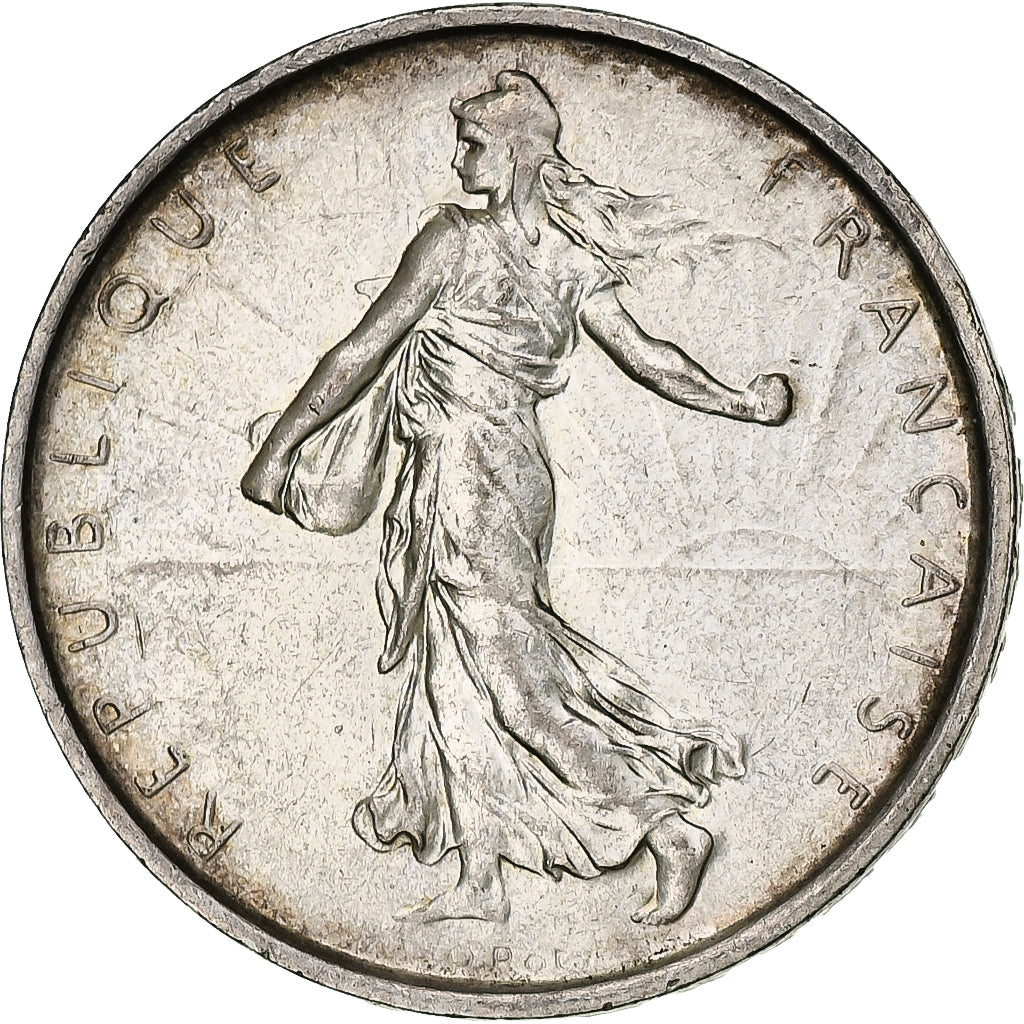 Frankreich, Semeuse, 5 Francs, 1969, Paris, UNZ, Silber, KM:926, Gadoury:770, Le