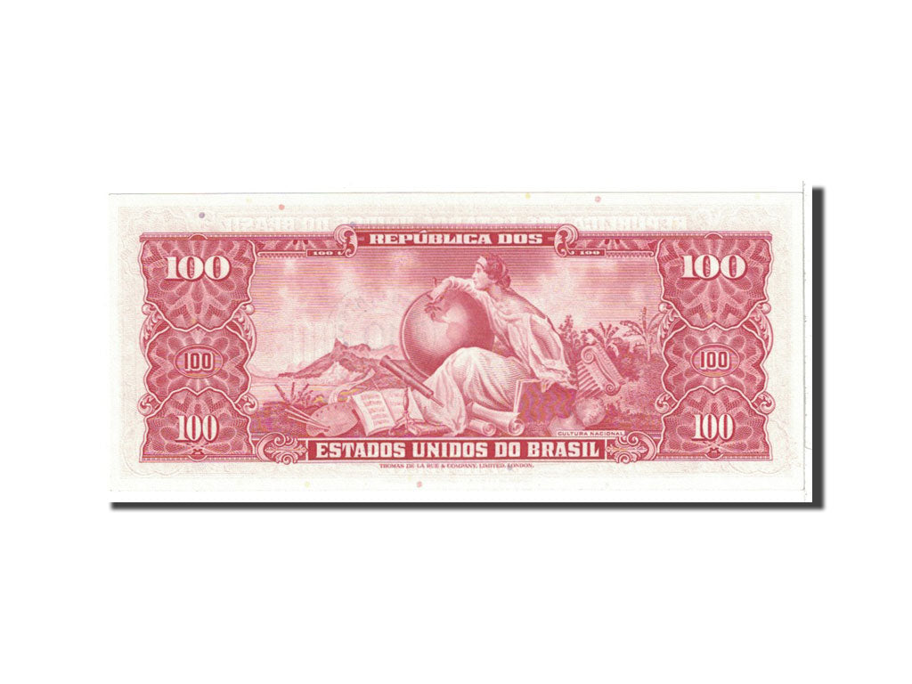 Banknote, Brazil, 10 Centavos on 100 Cruzeiros, 1966, Undated, KM:185b