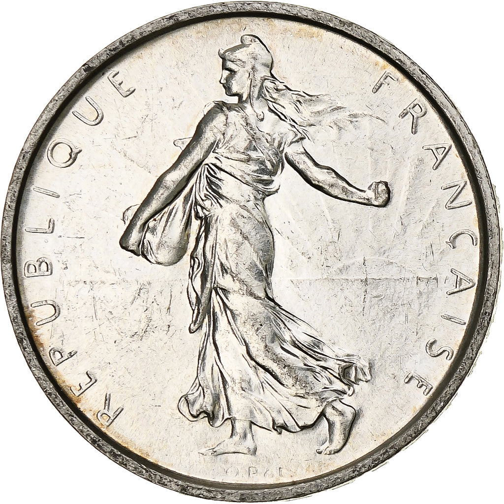 France, Semeuse, 5 Francs, 1969, Paris, SPL+, Argent, Gadoury:770, KM:926, Le