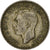 Wielka Brytania, George VI, Florin, Two Shillings, 1939, EF(40-45), Srebro