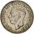 Grã-Bretanha, George VI, Florin, Two Shillings, 1940, AU(50-53), Prata, KM:855