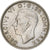 Gran Bretaña, George VI, Florin, Two Shillings, 1943, MBC, Plata, KM:855