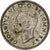 Wielka Brytania, George VI, Florin, Two Shillings, 1943, AU(50-53), Srebro