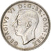 Great Britain, George VI, Florin, Two Shillings, 1946, AU(55-58), Silver, KM:855
