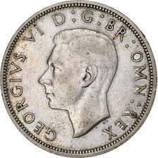 Great Britain, George VI, 1/2 Crown, 1943, EF(40-45), Silver, KM:856