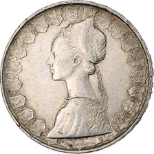 Italy, 500 Lire, 1960, Rome, AU(55-58), Silver, KM:98