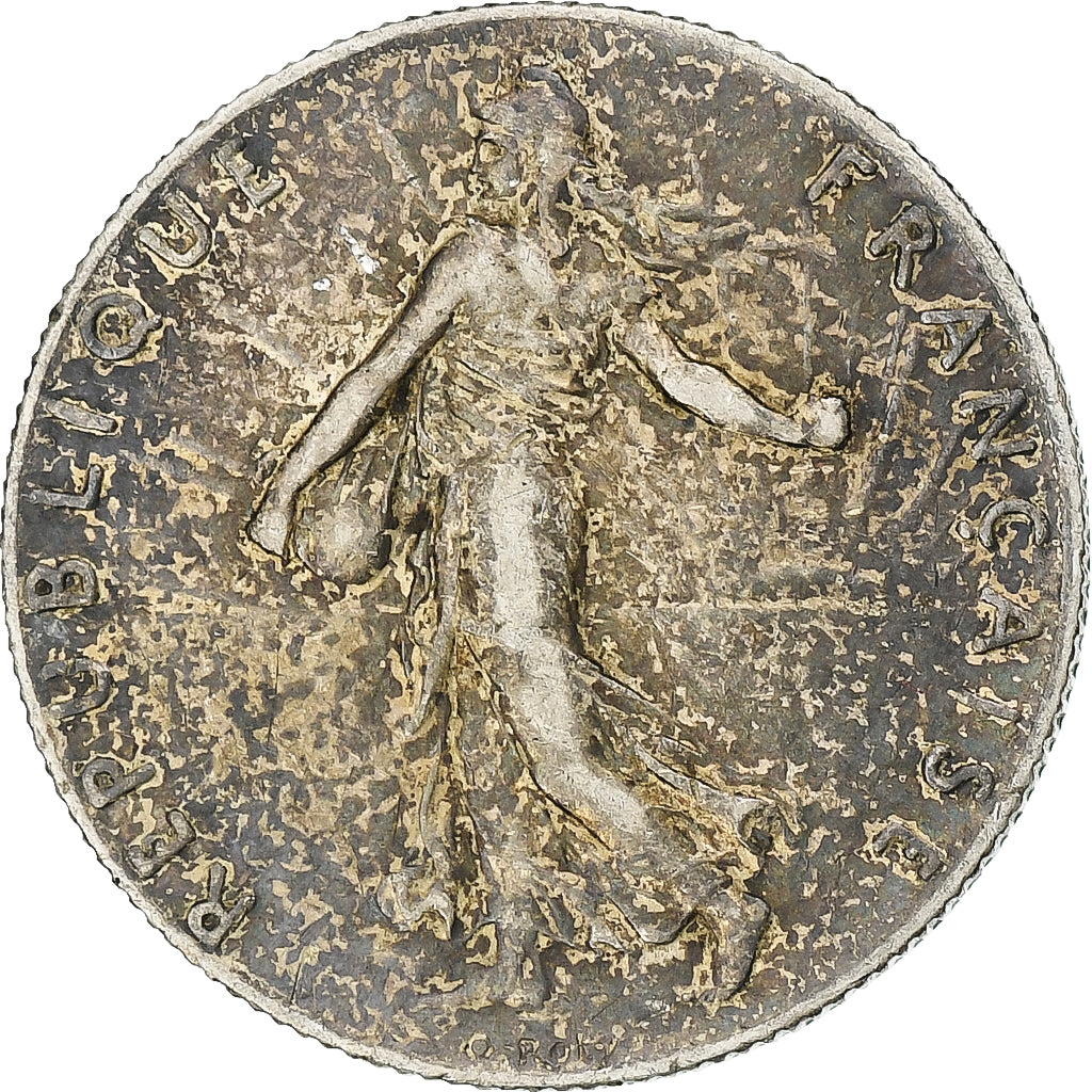 Francia, Semeuse, 50 Centimes, 1898, Paris, MBC, Plata, KM:854, Gadoury:420, Le