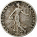Francia, Semeuse, 50 Centimes, 1904, Paris, BC+, Plata, KM:854, Gadoury:420, Le