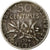 Francia, Semeuse, 50 Centimes, 1904, Paris, BC+, Plata, KM:854, Gadoury:420, Le