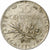Francia, Semeuse, 50 Centimes, 1908, Paris, MBC, Plata, KM:854, Gadoury:420, Le