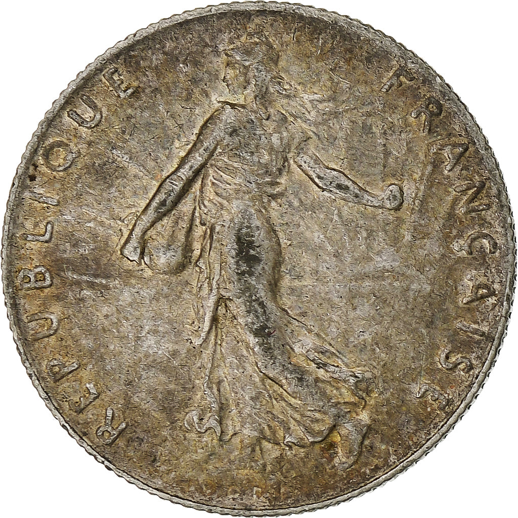 Frankrijk, 50 Centimes, 1912, Paris, ZF, Zilver