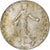 Francia, Semeuse, 50 Centimes, 1914, Paris, EBC+, Plata, KM:854, Gadoury:420, Le