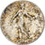 Francia, Semeuse, 50 Centimes, 1916, Paris, MBC+, Plata, KM:854, Gadoury:420, Le