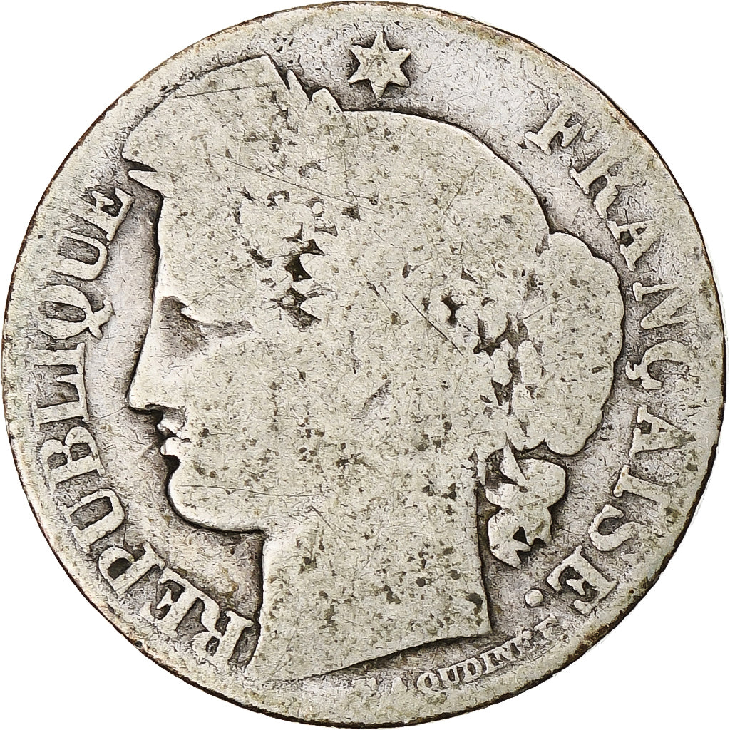 Frankreich, Cérès, 50 Centimes, 1881, Paris, SGE, Silber, KM:834.1