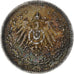 ALEMANIA - IMPERIO, 1/2 Mark, 1916, Berlin, BC+, Plata, KM:17