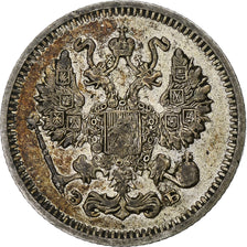 Russia, Nicholas II, 10 Kopeks, 1912, Saint-Petersburg, VF(30-35), Silver