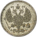Russland, Nicholas II, 10 Kopeks, 1915, Petrograd, VZ, Silber, KM:20a.3