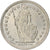 Zwitserland, 1/2 Franc, 1957, Bern, ZF+, Zilver, KM:23