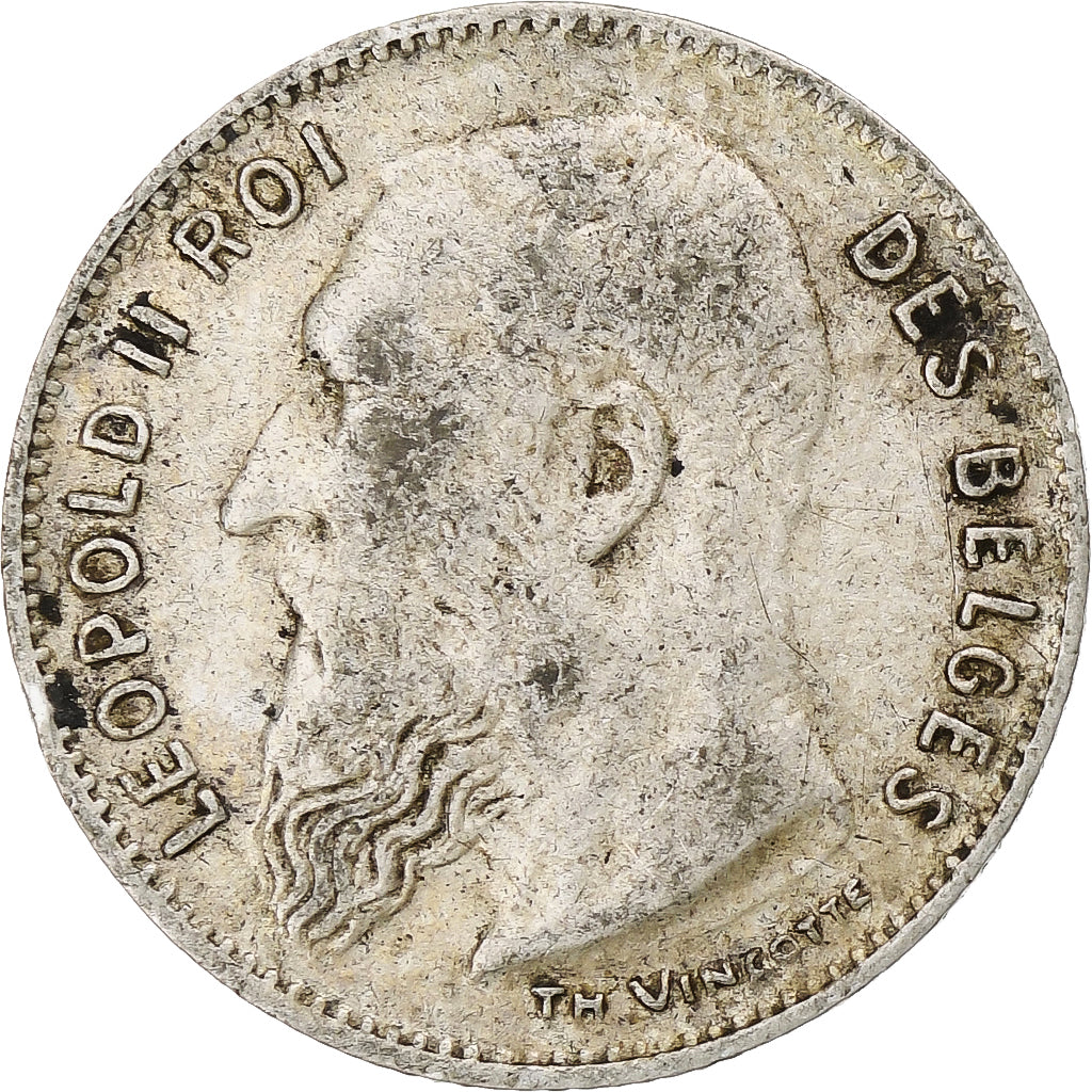 Belgium, 50 Centimes, 1909, VF(30-35), Silver, KM:60.1