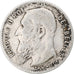 België, 50 Centimes, 1907, FR+, Zilver