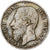 België, Leopold II, 50 Centimes, 1886, ZF, Zilver, KM:27