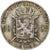 België, Leopold II, 50 Centimes, 1886, ZF, Zilver, KM:27