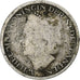 Curaçao, 1/10 Gulden, 1948, Utrecht, VF(20-25), Srebro, KM:48