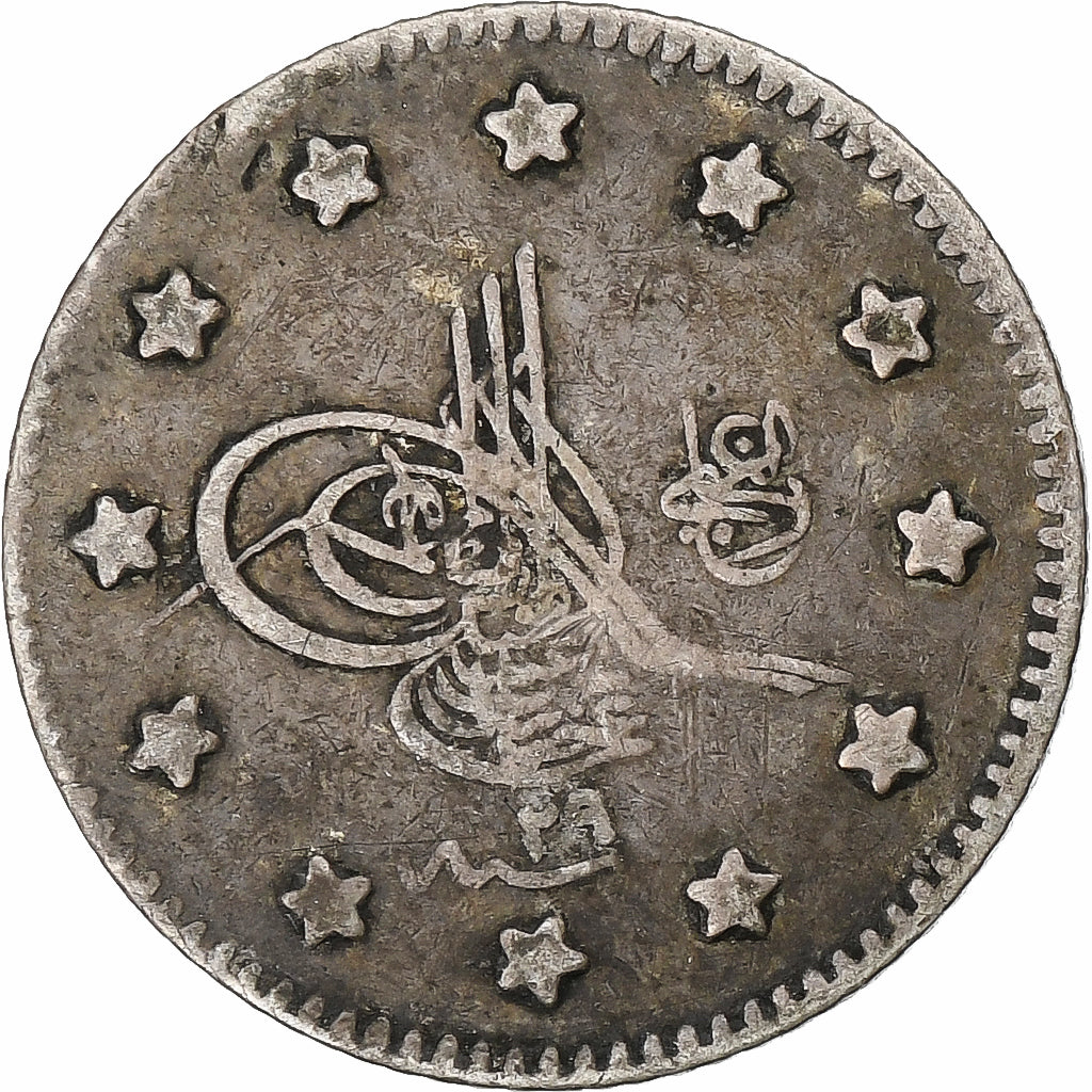 Turkey, Abdul Hamid II, Kurush, 1903 (AH 1293/29), Qustantiniyah, VF(30-35)