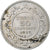 Túnez, Muhammad al-Nasir Bey, 50 Centimes, 1917, Paris, EBC, Plata, KM:237